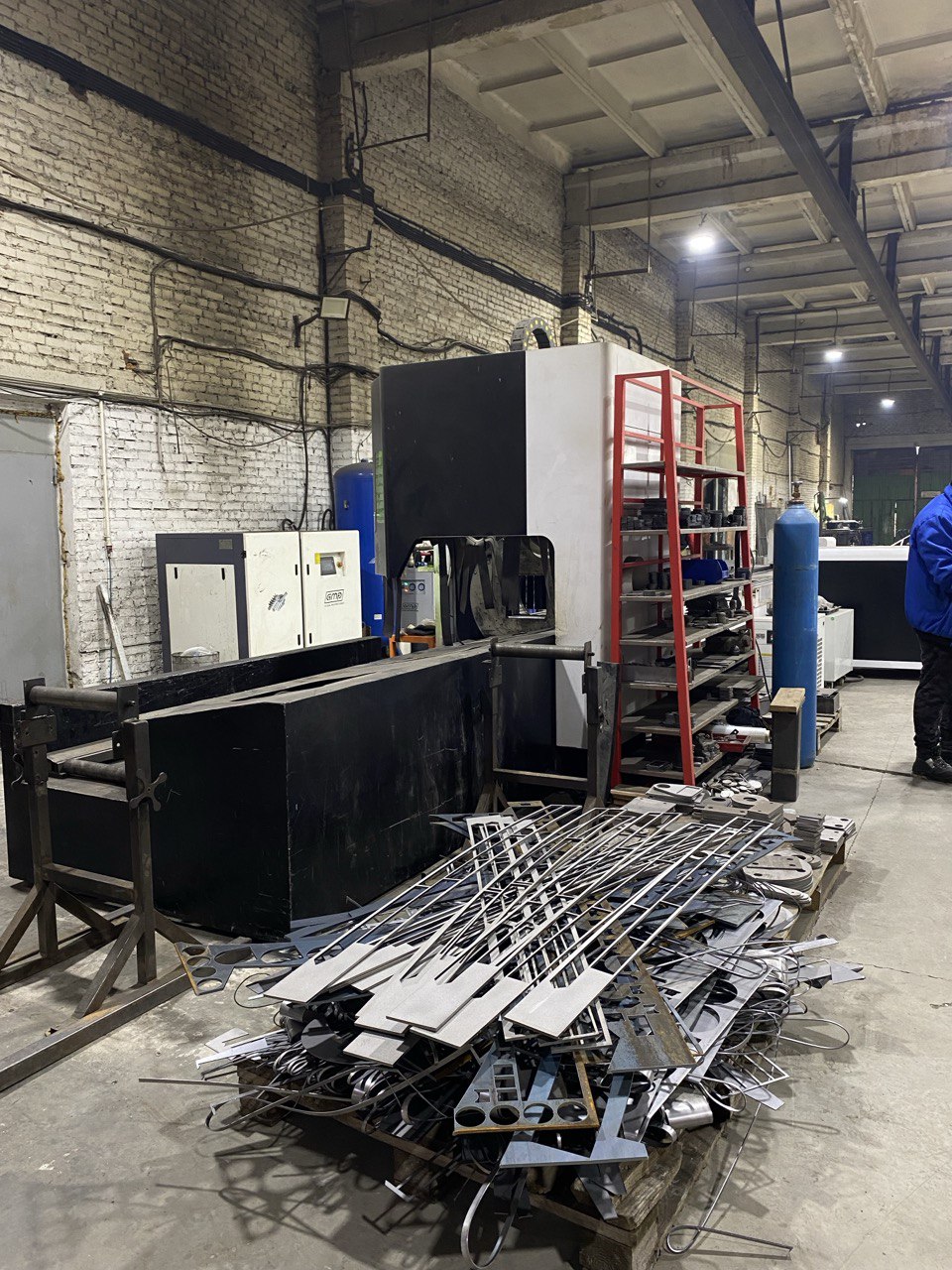 Участок металлозаготовок